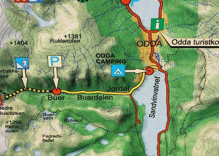 Trolltunga Πάρκο διακοπών Odda